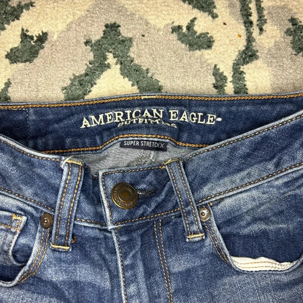 american eagle  skinny jeans women’s size 00​ - Picture 4 of 8